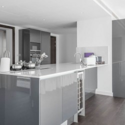 kitchen in a 2 bedroom apartment, Mint Serviced Apartments, Tower Hill, London