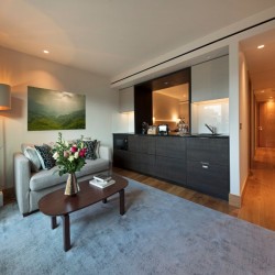 executive suite living area in Tower Hill Luxury Apart Hotel