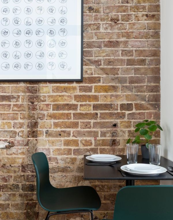 dining table, Bloomsbury Apartments, Bloomsbury, London WC1