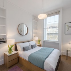 double bedroom, Gloucester Place, Marylebone, London