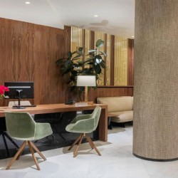 concierge desk, Regents Park Residences, Marylebone, London NW1