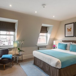 double bedroom in Chelsea Apartments, Chelsea, London SW3