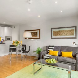 living area in Chelsea Apartments, Chelsea, London SW3