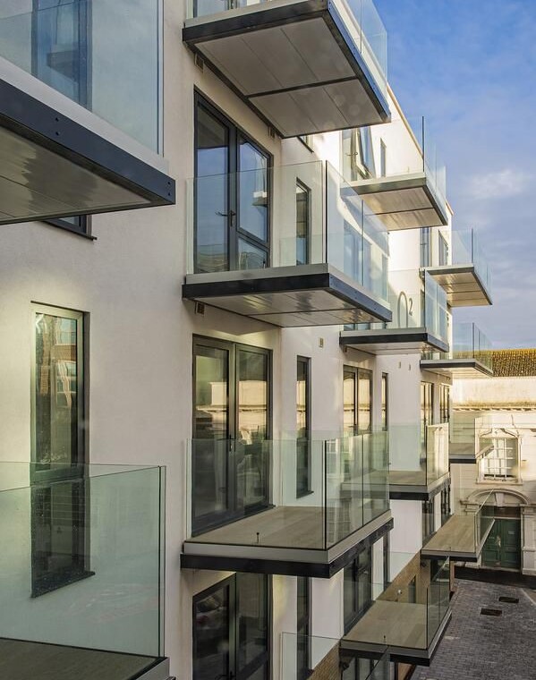 exterior of The Seaside Apartments, Brighton