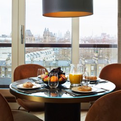 dining area, The Luxury Apartments, Kensington, London SW7