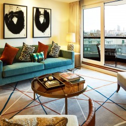 living room, The Luxury Apartments, Kensington, London SW7