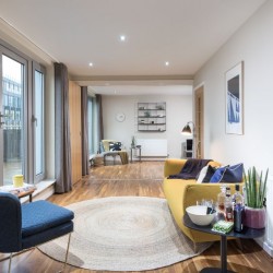 living area, penthouse, Waterloo Apartments, Waterloo, London SE1