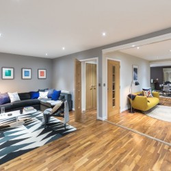 living area, penthouse, Waterloo Apartments, Waterloo, London SE1