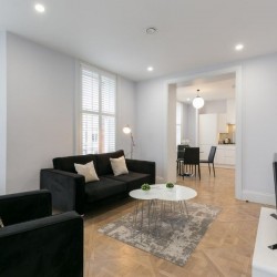 living room, Shaftesbury Apartments 2, Soho, London W1