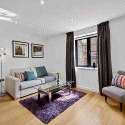 living room, Tenter Apartments, City, London E1