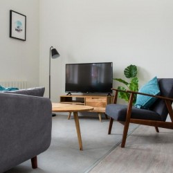 living area, Park Apartments, Queen's Park, London NW6