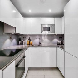 kitchen for self-catering, Tenter Apartments, City, London E1