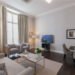 living area, 1 bedroom superior, Paddington Apartments, Paddington, London W2