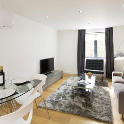 living area, Tenter Apartments, City, London E1