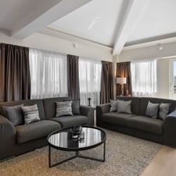 living room with large balcony, Victoria Deluxe Apartments, Victoria, London SW1