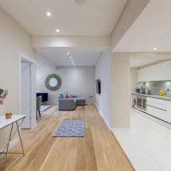 kitchen and hallway, Four Bedroom Apartment, Covent Garden, London WC2