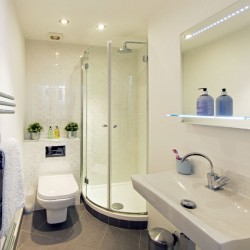 shower room, Park Road Apartments, Finchley, London N3
