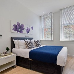 double bedroom, West Apartments, Covent Garden, London WC2