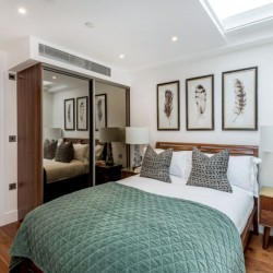 double bedroom, Kensington Penthouse, Kensington, London W8