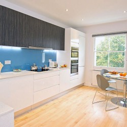 kitchen and dining table, Twickenham Apartments, Twickenham, London TW1