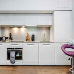 kitchen and dining area, Garrick Apartments, Covent Garden, London WC2
