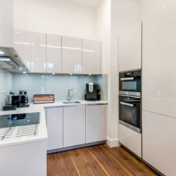 kitchen for self catering, Hyde Park Apartments 1, Kensington, London SW7