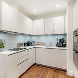 modern kitchen for self catering, Hyde Park Apartments 1, Kensington, London SW7