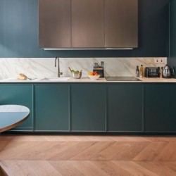 kitchen for self-catering, Lexham Apartments, Kensington, London W8