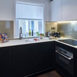 kitchen, Lexham Apartments, Kensington, London W8