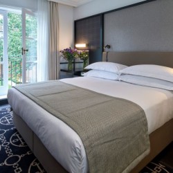 double bedroom, Lexham Apartments, Kensington, London W8