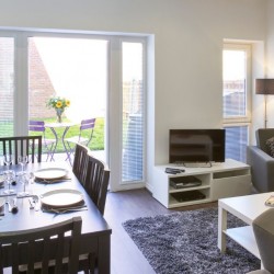 living area and garden, 4 bedroom Townhouses, Milton Keynes, MK