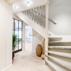 stairway, Hyde Park Apartments 2, Kensington, London SW7
