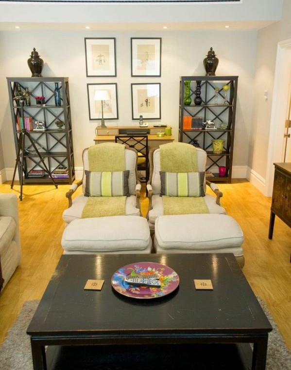 part of living room, Luxury Terrace Apartment, Mayfair, London W1