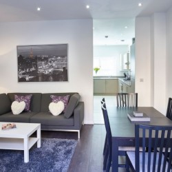 living and dining room, 4 bedroom Townhouses, Milton Keynes, MK