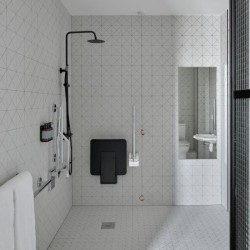 bathroom with disability access, Hackney Apart Hotel, Hackney, London E8