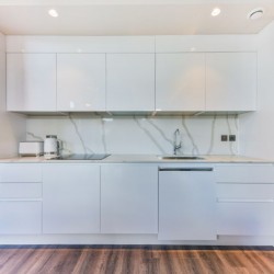 fully equipped kitchen for self-catering, Holland Park Apartments, Kensington, London W14