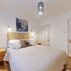 double bed, Clarges Apartments, Mayfair, London W1