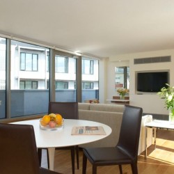 living area, 1 bedroom penthouse, Farringdon Apartments, Farringdon, London EC1