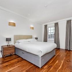 double bedroom, Portman Square Apartment, Marylebone, London W1