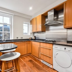 kitchen with washing machine and dishwasher, Portman Square Apartment, Marylebone, London W1