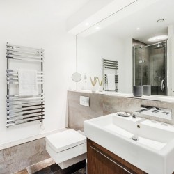 modern bathroom, The Strand Apartment, Covent Garden, London WC2