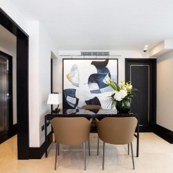 reception area, The Luxury Apartments, Knightsbridge, London SW3