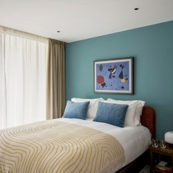 bedroom king king size bed, Canary Wharf Apart Hotel, Canary Wharf, London E14