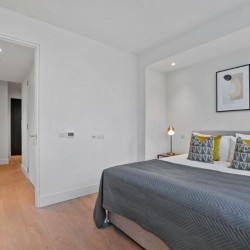 double bed, Fitzrovia Serviced Apartments, Fitzrovia, London W1