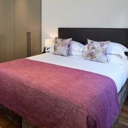 large double bed and wardrobe, South Kensington Luxury, Kensington, London SW7