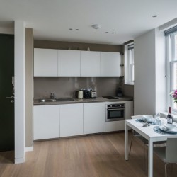 kitchen and dining area, Hampstead Apartments, Hampstead, London NW3