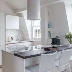 kitchen with breakfast table, Hampstead Apartments, Hampstead, London NW3