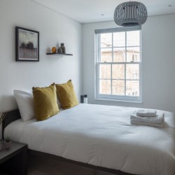double bed, Camden Town Apartments, Camden, London NW1
