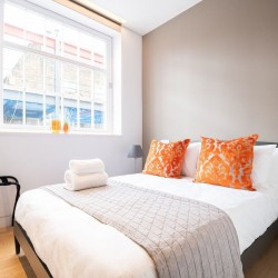 studio bedroom, Mornington Crescent, Camden, London NW1