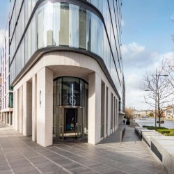 building by the water basin, City Road Apartments, Hoxton, London EC1